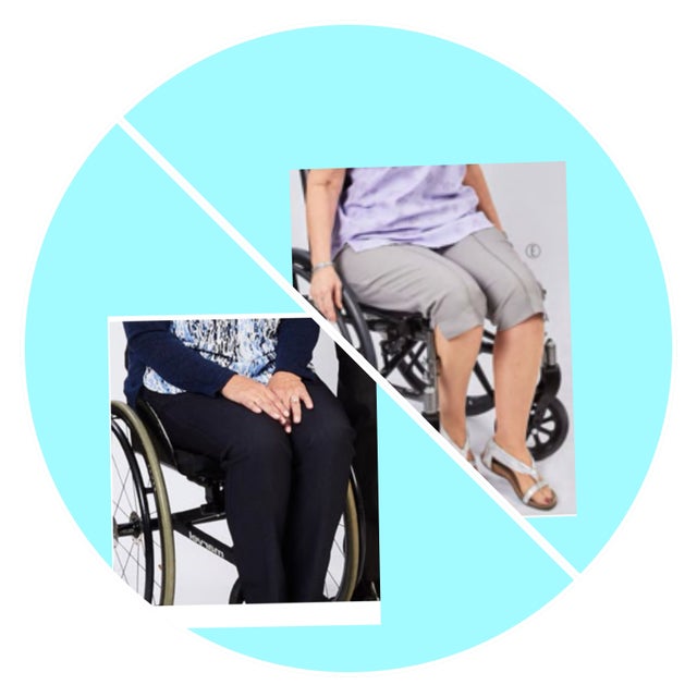 Women's Wheelchair Pants/Capris EasyWear Adaptive Clothing Inc.